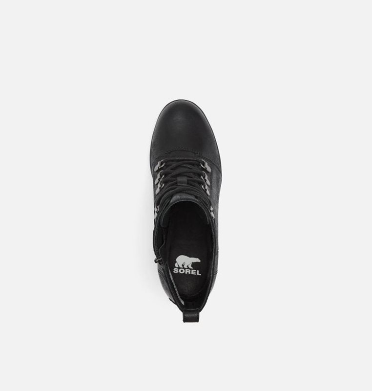 Sorel Dam Wedges Svarta - Joan Uptown™ Lace Bootie - SOZ-897610